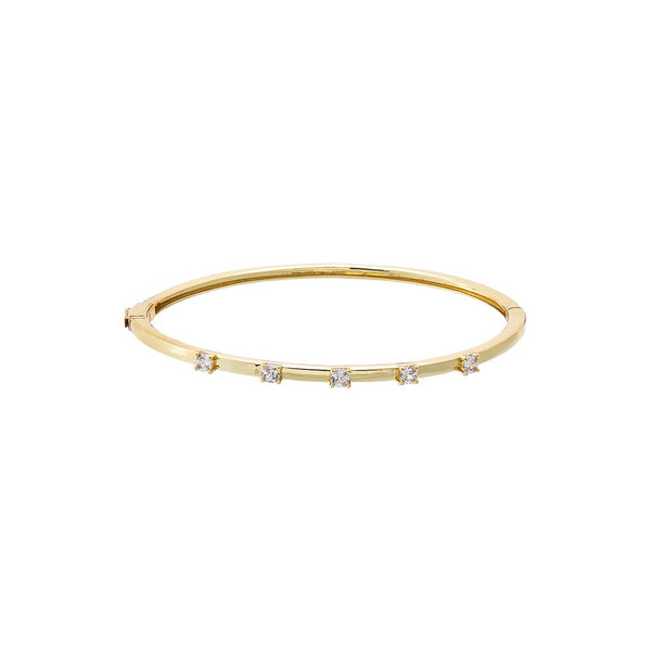 Scattered CZ Bangle – Adina Eden