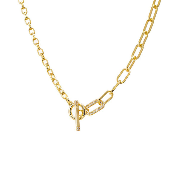 Gold-Paperclip-Chain-Toggle-CZ