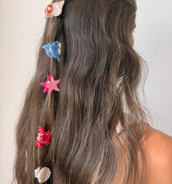 Beach Day Hair Claw Clip Set – Adina Eden
