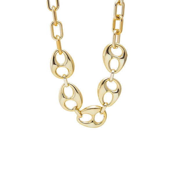 Super Chunky Mariner Link Chain Necklace – Adina Eden