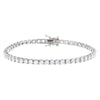 Silver / 3MM / 6.5" Classic Tennis Bracelet - Adina Eden's Jewels