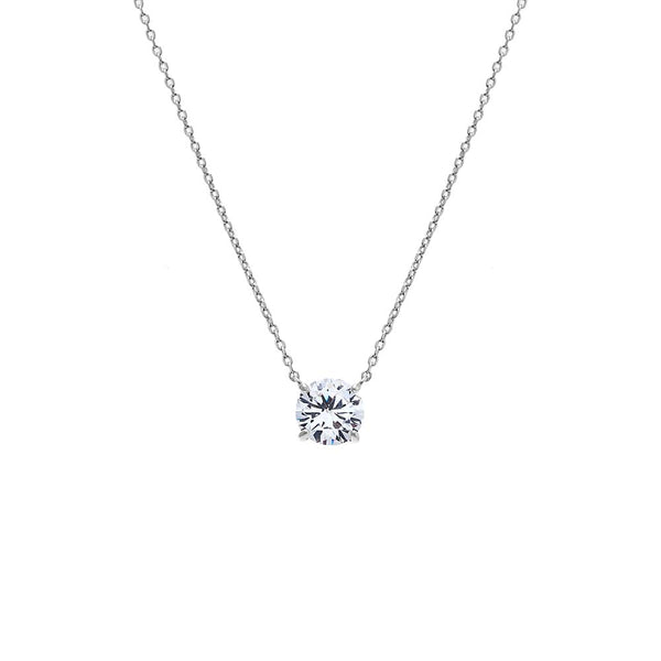 Solitaire-CZ-Necklace-N73462-