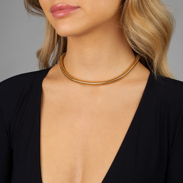 Snake chain choker Clearance
