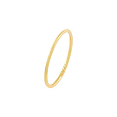 Thin Solid Band - Gold / 5