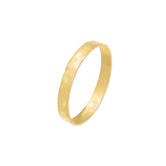 Wide Solid Eternity Ring - Gold / 5
