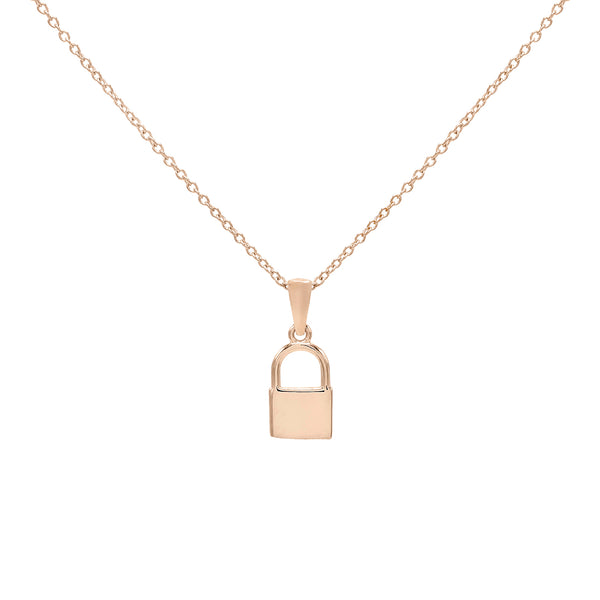 Mini padlock necklace Clearance