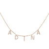  Block Name Necklace - Adina Eden's Jewels