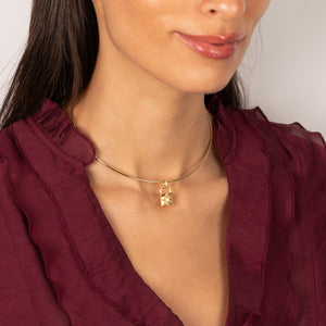 Pave Padlock Charm - Adina Eden's Jewels