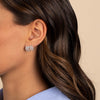  Pave Multi Row Stud Earring - Adina Eden's Jewels