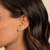  Diamond Mini Flower Stud Earring 14K - Adina Eden's Jewels