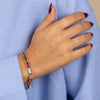  Pastel Colored Baguette Tennis Bracelet - Adina Eden's Jewels