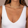  Pave Accented Collar Choker Necklace - Adina Eden's Jewels