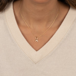 Bring Them Home" Ribbon Pendant Necklace - Adina Eden's Jewels