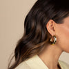  Solid Vintage Hoop Earring - Adina Eden's Jewels
