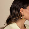  Solid Open Vintage Hoop Earring - Adina Eden's Jewels