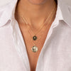 Lira Coin Pendant Necklace - Adina Eden's Jewels