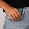 Lab Grown Diamond Pear Snaker Wrap Ring 14K - Adina Eden's Jewels