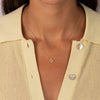 Medium Diamond Pave/Solid Star Of David Necklace 14K - Adina Eden's Jewels