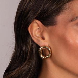 Mini Abstract Stud Earrings - Adina Eden's Jewels