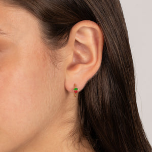 Kids Strawberry Huggie Earring 14K - Adina Eden's Jewels