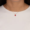 Kids Strawberry Necklace 14K - Adina Eden's Jewels
