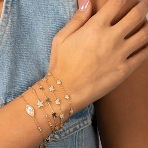 Solid Multi Butterfly Bracelet - Adina Eden's Jewels