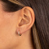  Scattered Diamond Huggie Earring 14K - Adina Eden's Jewels