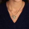 Coin Medallion Drop Necklace - Adina Eden's Jewels