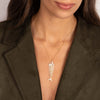Edgy Fishbone Chain Necklace - Adina Eden's Jewels