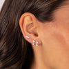 Lab Grown Diamond Marquise Wing Drop Stud Earring 14K - Adina Eden's Jewels