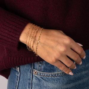 Shiny Baby Mariner Chain Bracelet - Adina Eden's Jewels