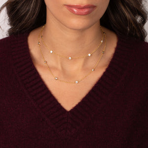 Diamond By The Yard Choker - Adina Eden's Jewels