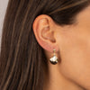 CZ Shell Drop Earring - Adina Eden's Jewels