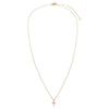  Diamond Mini Cross Necklace 14K - Adina Eden's Jewels