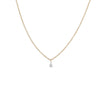 14K Gold Diamond Teardrop Necklace 14K - Adina Eden's Jewels