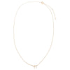  Diamond Pave Chai Necklace 14K - Adina Eden's Jewels