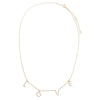  Diamond Pave Dangling Love Necklace 14K - Adina Eden's Jewels