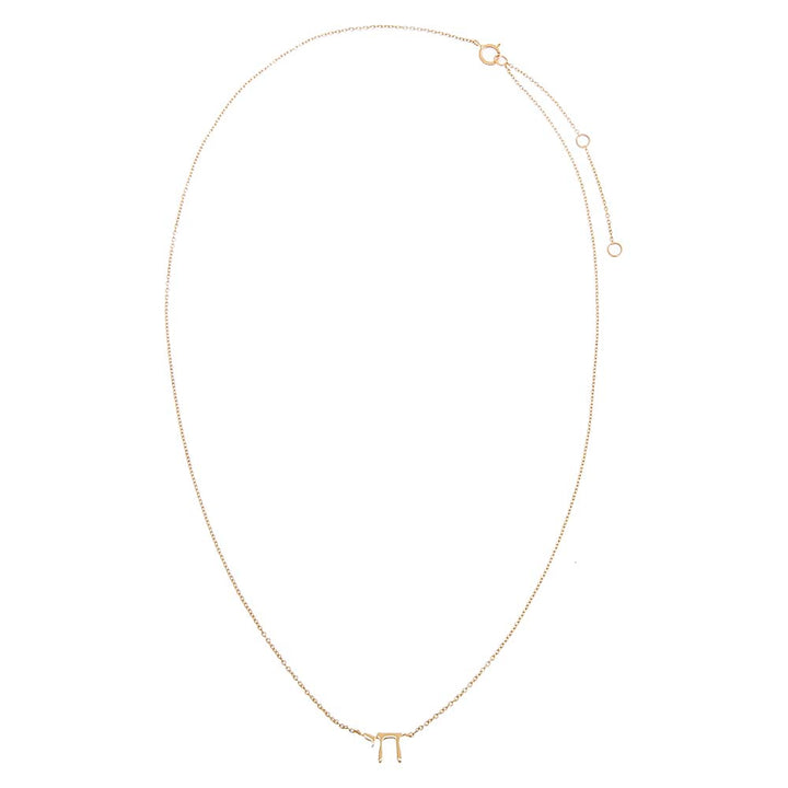  Solid Chai Necklace 14K - Adina Eden's Jewels