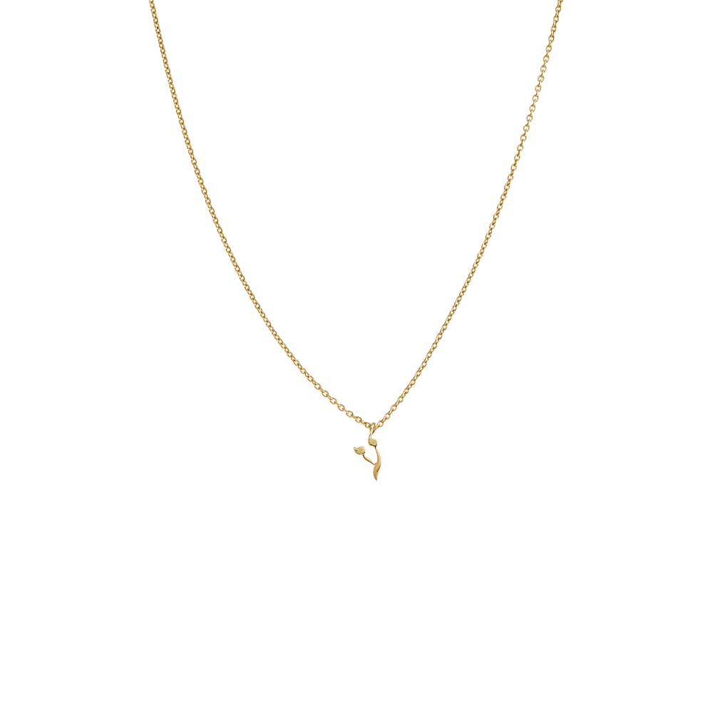 14K Gold Solid Hebrew Initial Necklace 14K - Adina Eden's Jewels