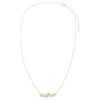  Solid Heart Accented Nameplate Necklace 14K - Adina Eden's Jewels