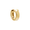 14K Gold / Single Wide Solid Huggie Earring 14K - Adina Eden's Jewels