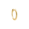 14K Gold / Single / 12MM Solid Huggie Earring 14K - Adina Eden's Jewels