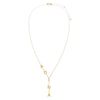 Vertical Name Drop Necklace 14K - Adina Eden's Jewels