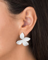  Pavé Fancy On The Ear Stud Earring - Adina Eden's Jewels