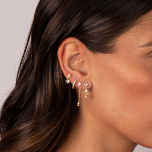 Graduated CZ Drop Earring Combo Set - Adina Eden's Jewels