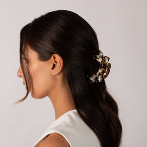 Large Open Bow Tie Hair Claw Clip - Adina Eden's Jewels