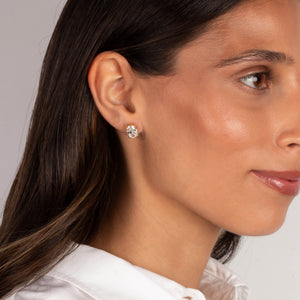 Lab Grown Diamond 4 Carat Oval Stud Earring - Adina Eden's Jewels