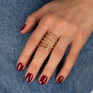  Ultra Solid Ring Combo Set - Adina Eden's Jewels