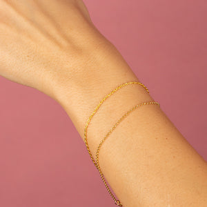  Rolo Chain Bracelet 14K - Adina Eden's Jewels