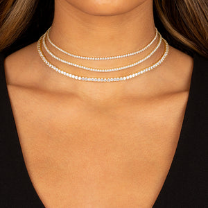  I Speak Tennis Necklace Combo Set - Adina Eden's Jewels